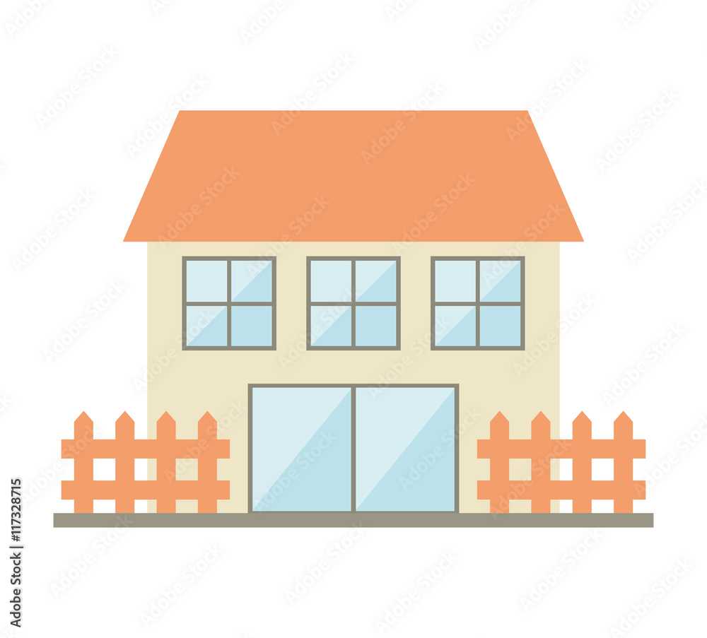 house silhouette real estate icon