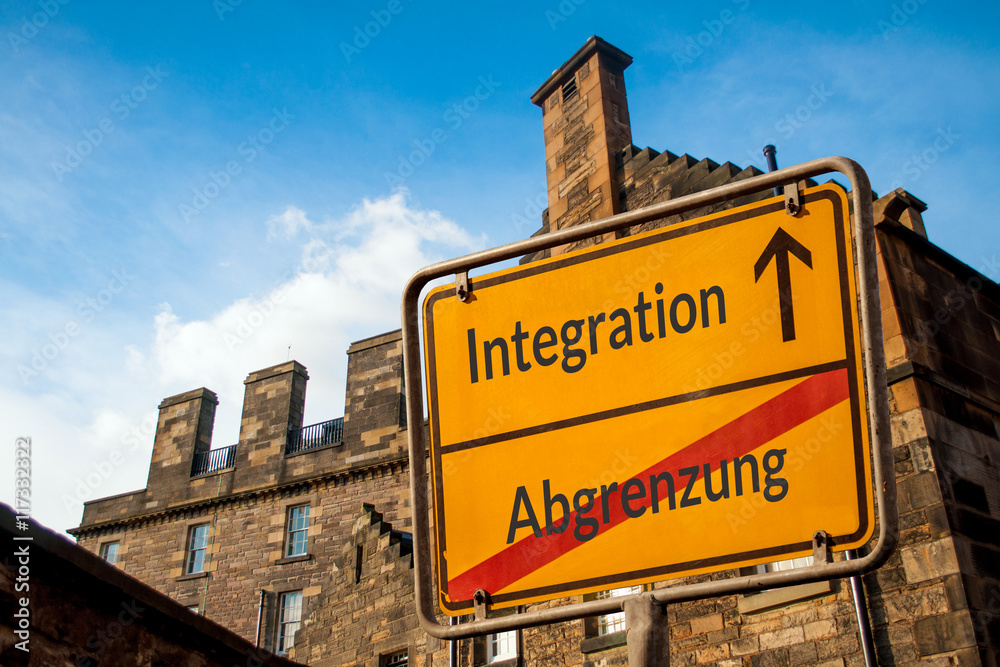 Schild 114 - Integration
