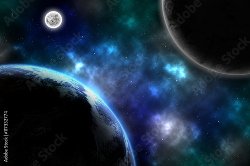 Planet Earth - Elements of this Image Furnished by NASA
