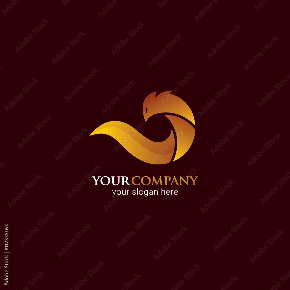 Obraz premium Golden Logo