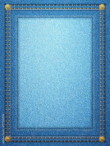 denim frame vertical