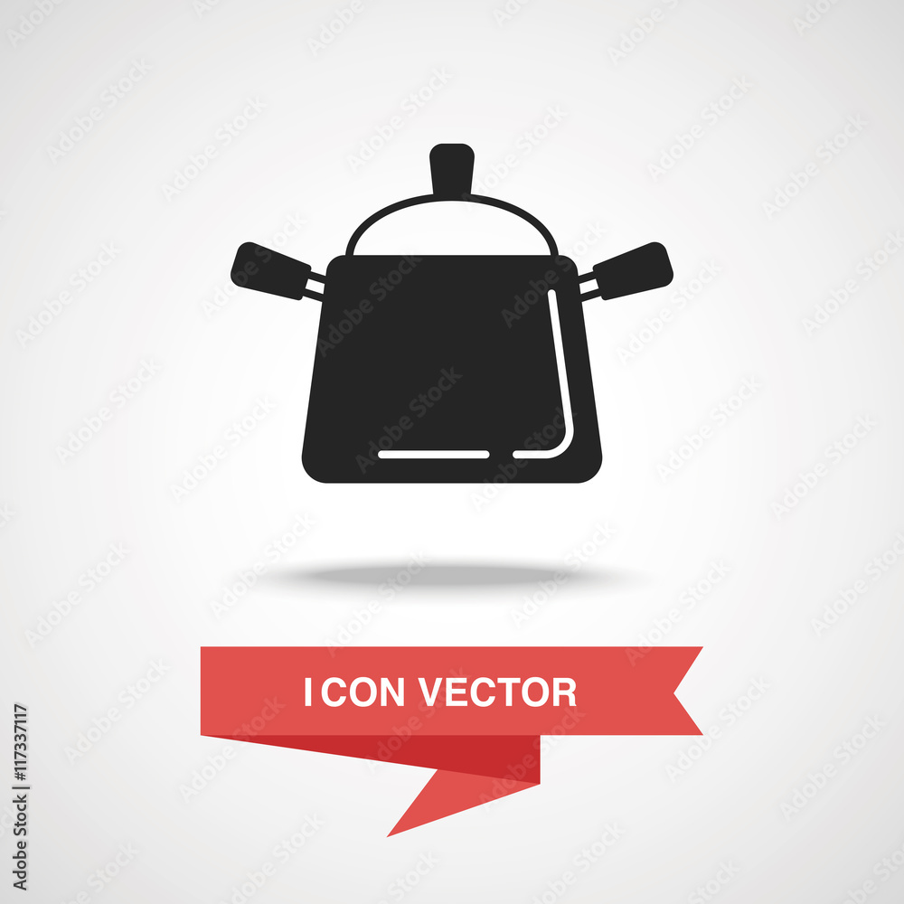 Obraz premium pot icon