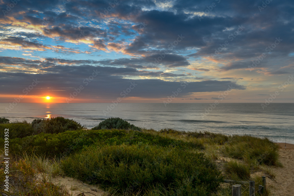Sunrise at Golden Beach, Gippsland, Victoria, Australia
