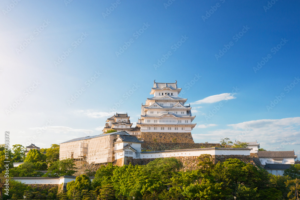 Himeji Castle is a hilltop Japanese castle complex located in Hi Himeji Castle is a hilltop Japanese castle complex located in Hi