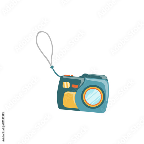Underwater Plastic Camera With The Attachment Loop