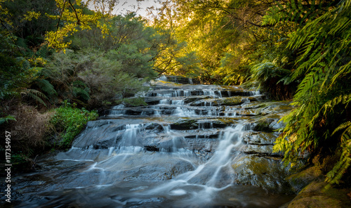 Waterfalls in Blue Mountains national park