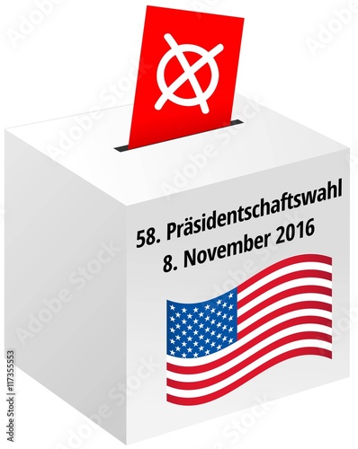 58. Präsidentschaftswahl 8. November 2016