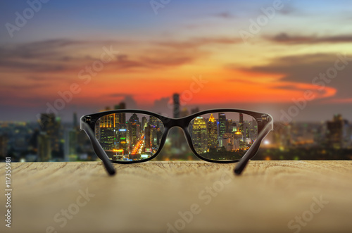Fototapeta Naklejka Na Ścianę i Meble -  clear glasses