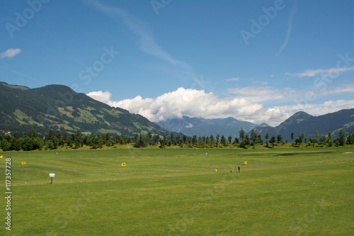 Golfsport in den Alpen