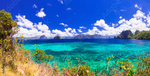 Fototapeta Naklejka Na Ścianę i Meble -  amazing nature and beauty of Philippines islands - Palawan
