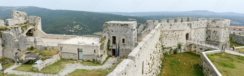 Castle of Monte Sant'Angelo on Puglia