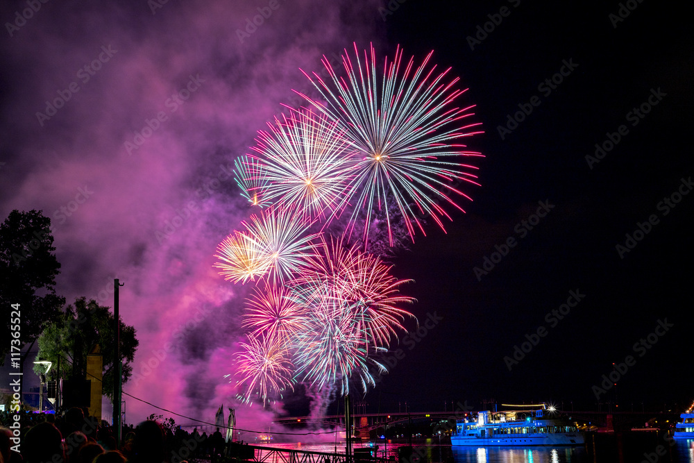 Fireworks at Rhein 05