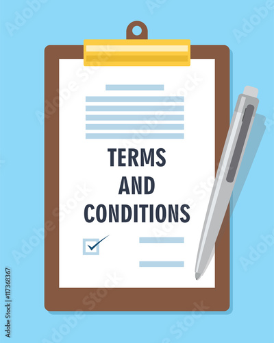 terms and condition agreement contract
