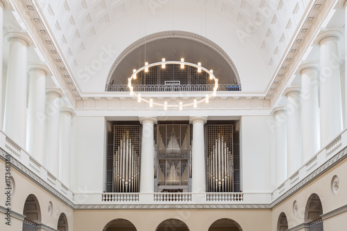 Wall Mural Pipe Organ inside Vor Frue Church, Copenhagen