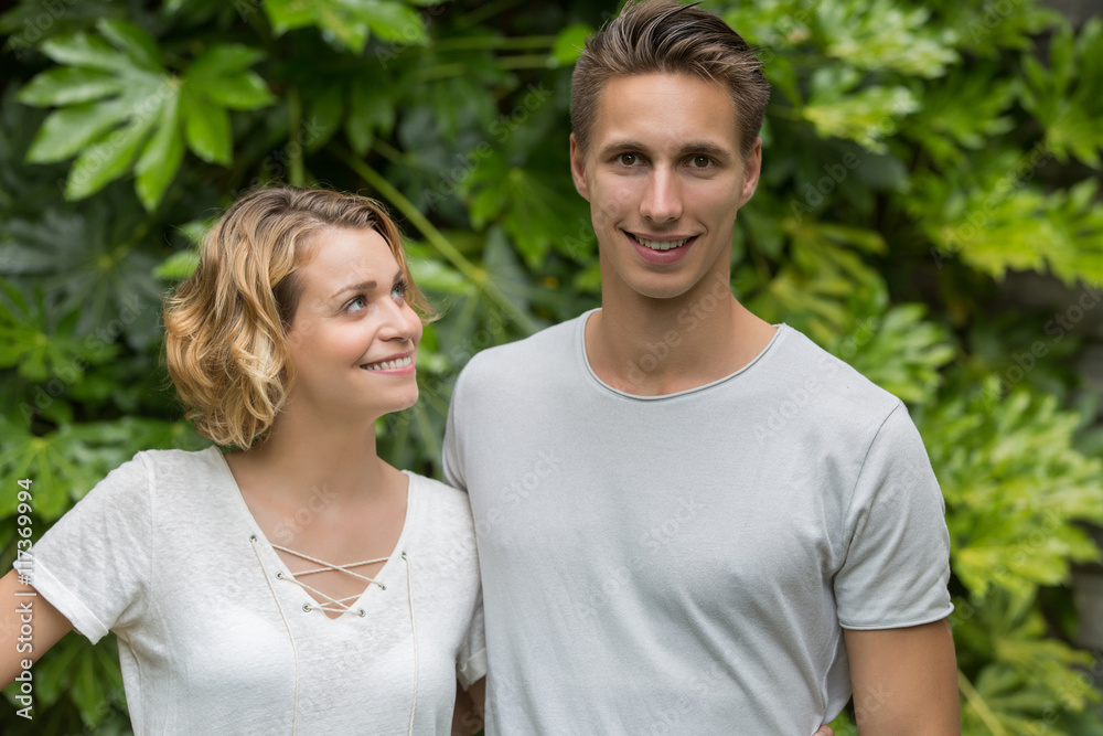Portrait of young couple in love Portrait of young couple in love