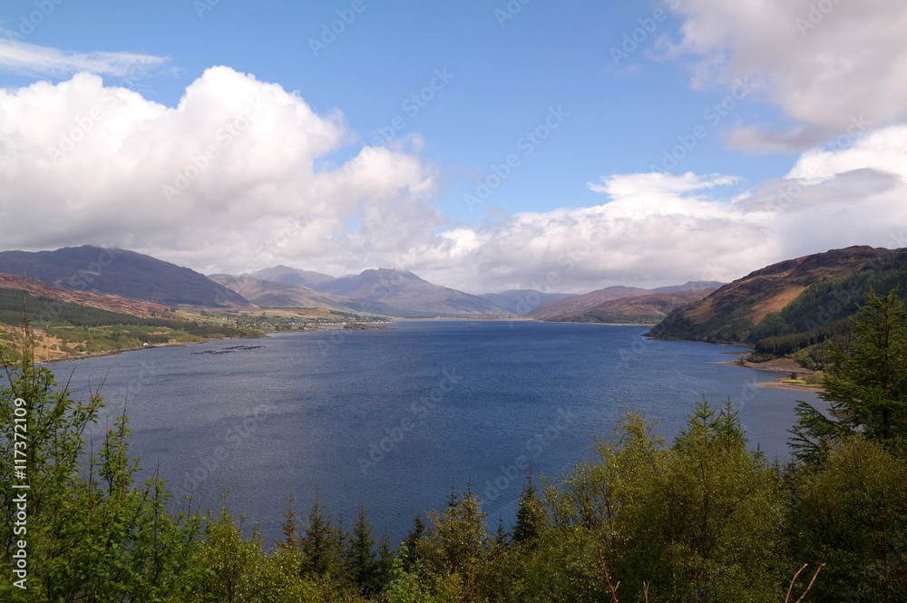 Viewpoint am Loch Carron