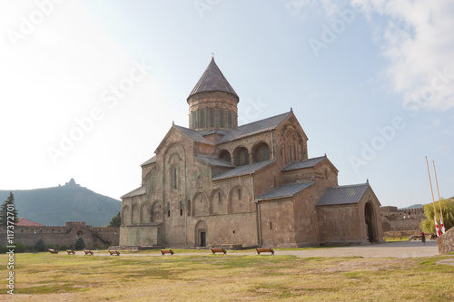 Svetitskhoveli Cathedral is a Georgian Orthodox cathedral located in Mtskheta