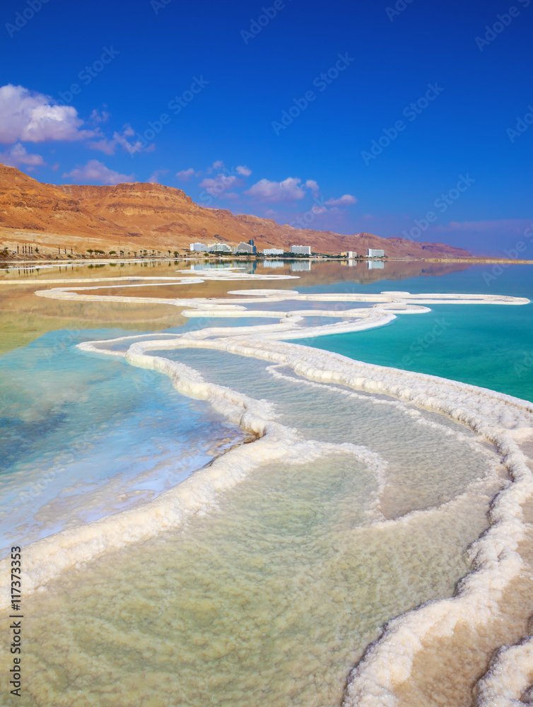 Obraz premium The coast of the Dead Sea