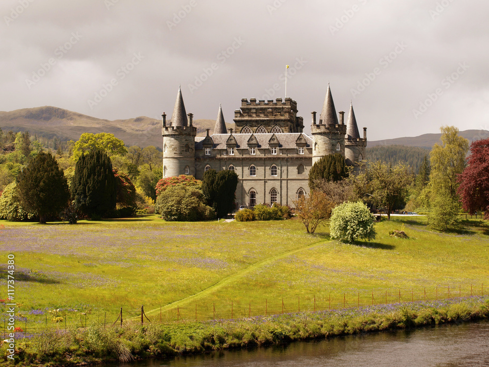 Fototapeta premium Inveraray Castle in Schottland