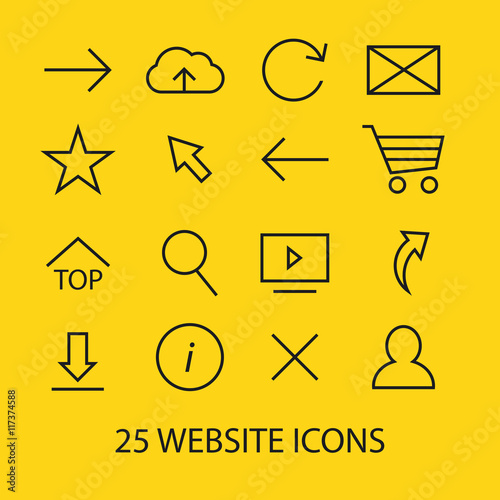 Most Popular Web Icons
