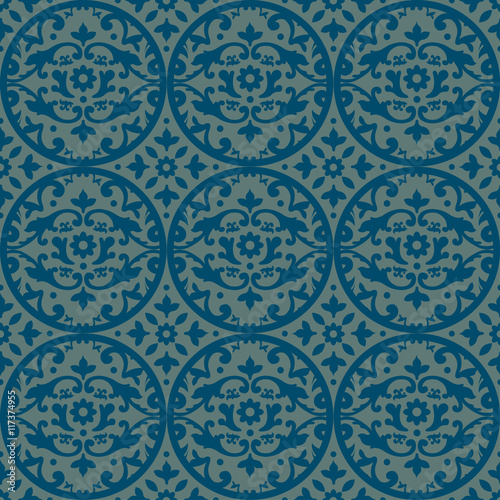  Floral Fine Seamless Vector Pattern