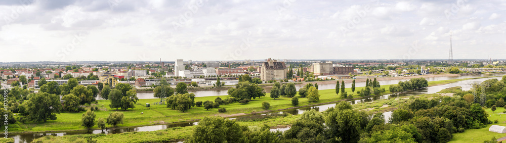 Magdeburg -  Elbpanorama