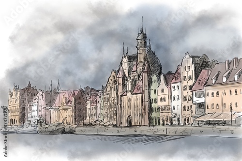 Gdansk old town