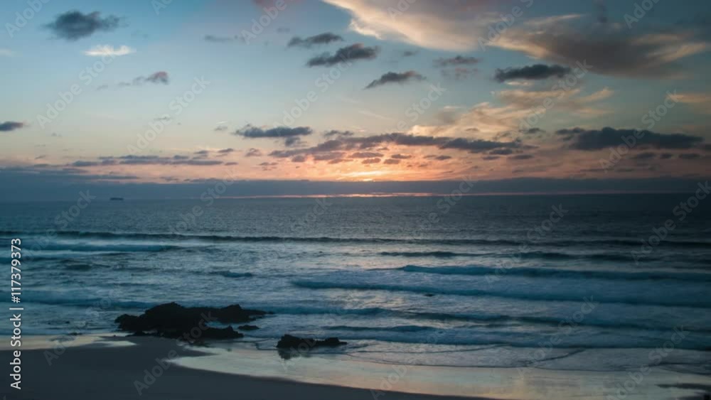 beautiful sunset wild coastline atlantic coast beautiful sunset wild coastline atlantic coast