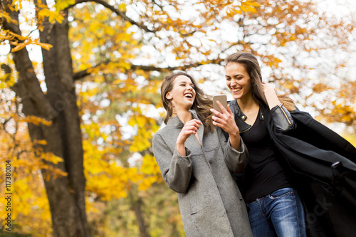 Woman with mobile phone