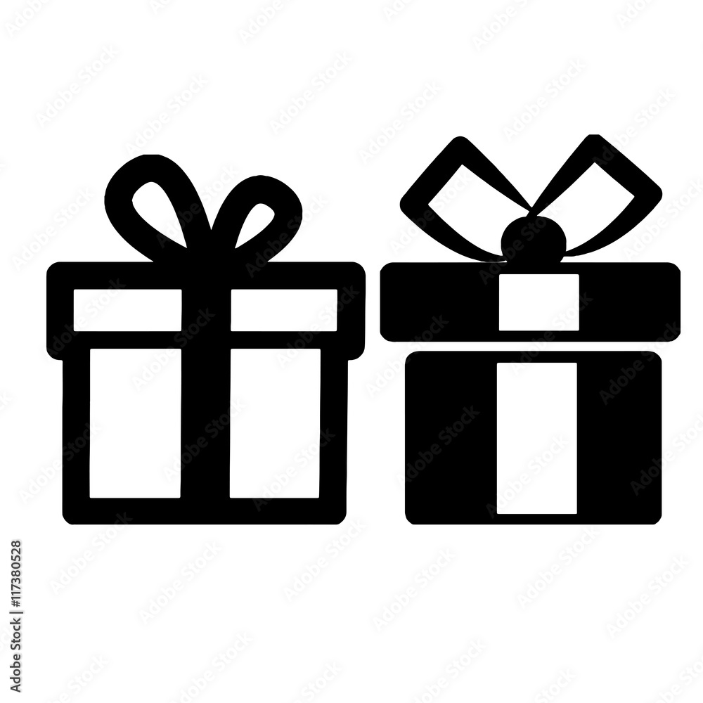 Подарки. Подарочные коробки. Векторная иллюстрация. Stock Vector | Adobe Stock