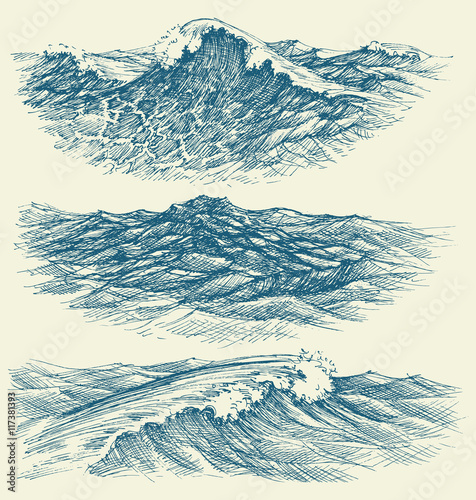 Sea and ocean waves