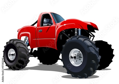 Cartoon Monster Truck