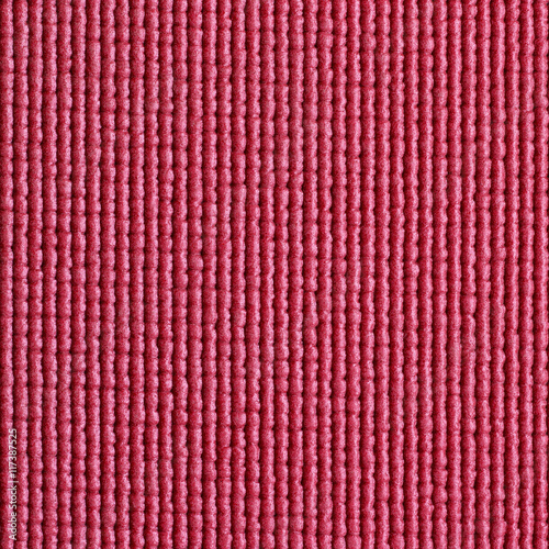 red yoga mat texture background
