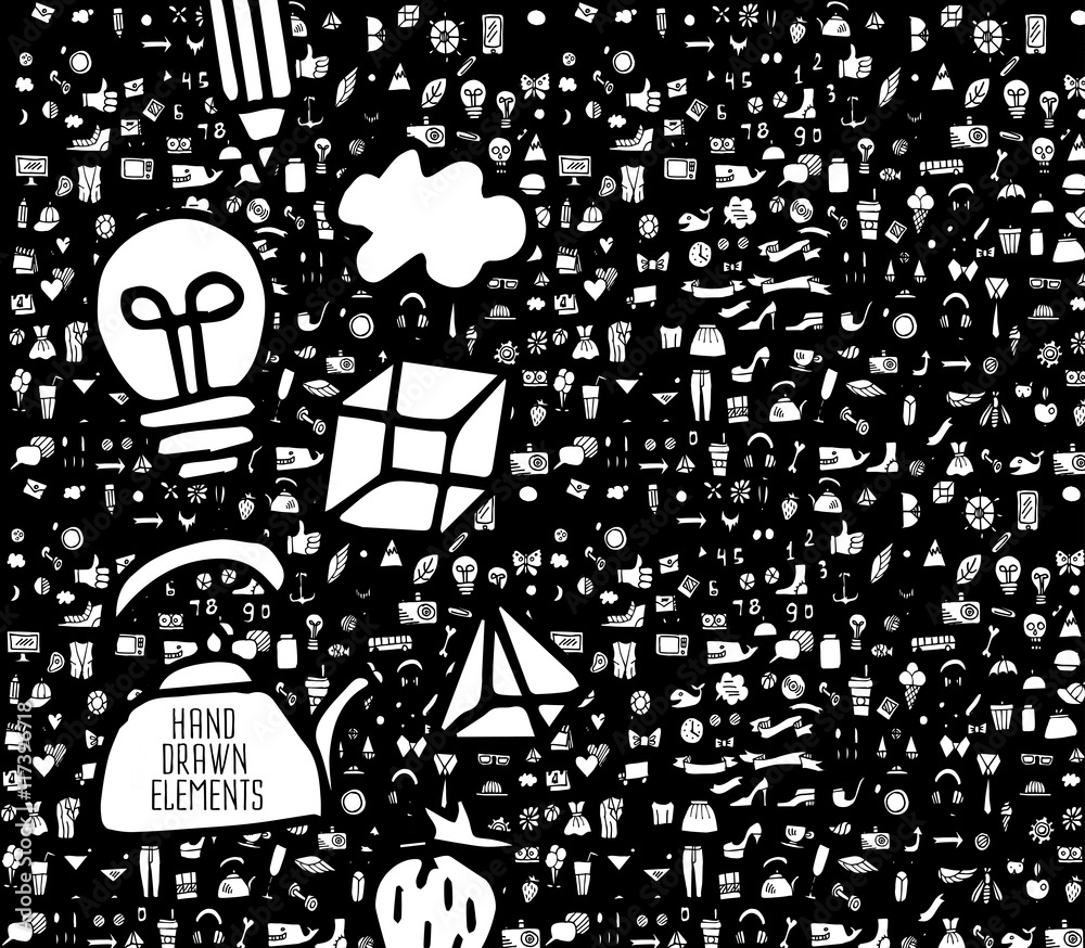 Hand drawn vector illustration Stock Vector | Adobe Stock