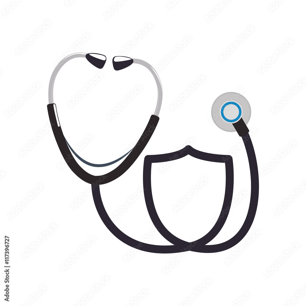 stethoscope instrument medical health care icon. Isolated and flat illustration. Vector graphic stethoscope instrument medical health care icon. Isolated and flat illustration. Vector graphic