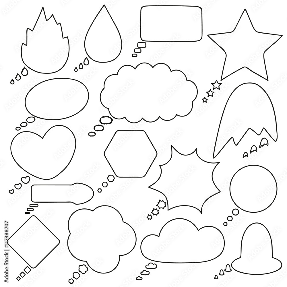 Fototapeta premium Communication bubbles