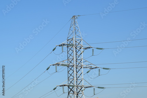 Power line support