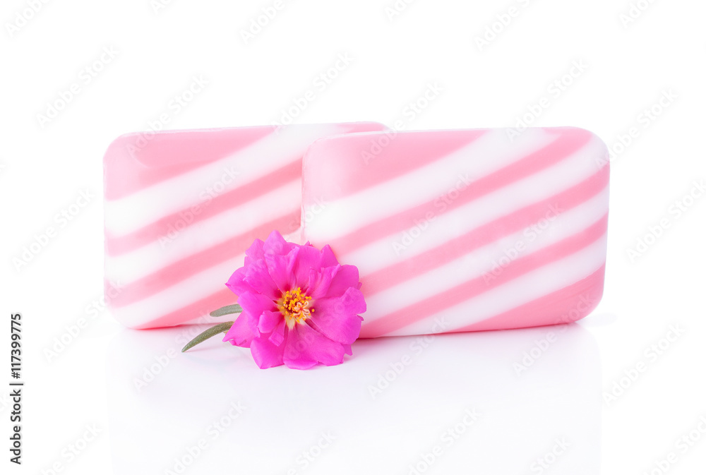 Two Soap Bar and Flower Two Soap Bar and Flower