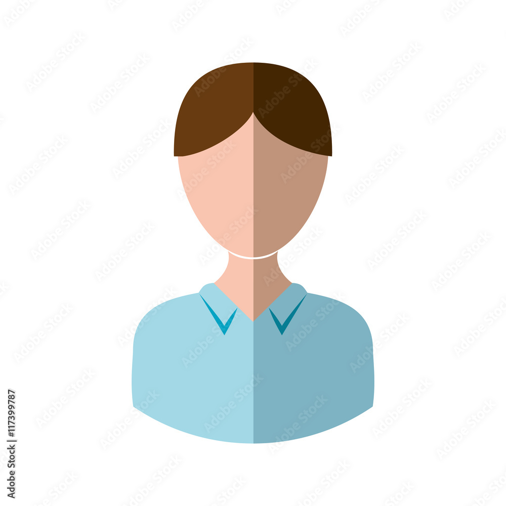 Man male person hair head avatar icon. Isolated and flat illustration. Vector graphic Man male person hair head avatar icon. Isolated and flat illustration. Vector graphic