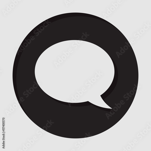 information icon - speech bubble