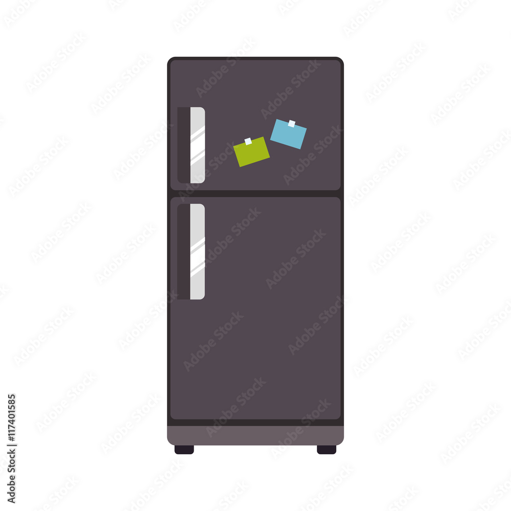 Fridge supply house electric appliance icon. Isolated and flat illustration. Vector graphic Fridge supply house electric appliance icon. Isolated and flat illustration. Vector graphic