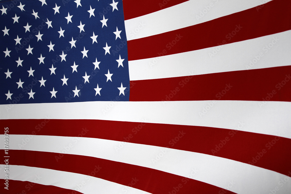 Naklejka premium USA flag