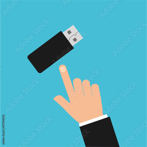hand holding device icon