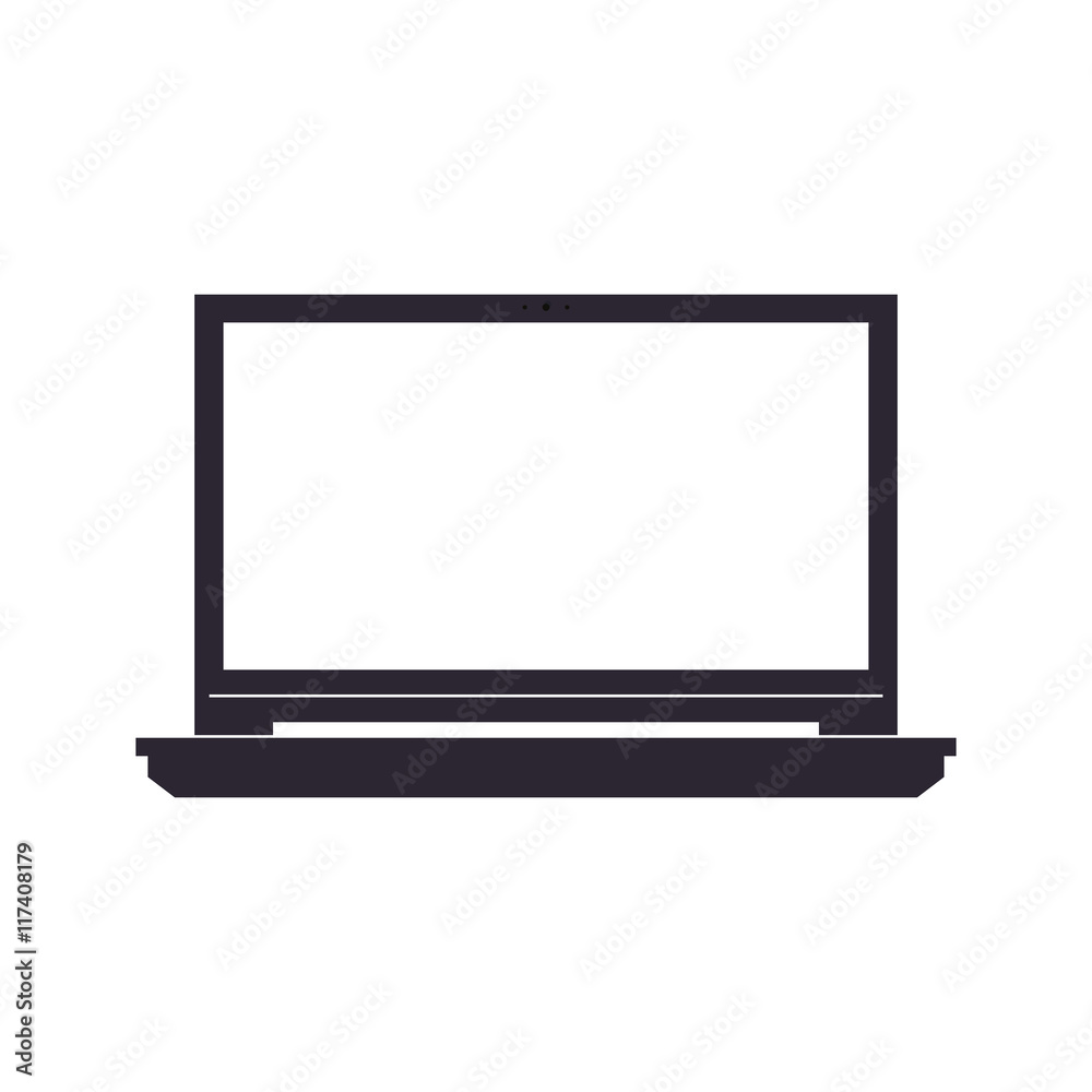 laptop gadget device technology media wireless icon. Isolated and flat illustration. Vector graphic laptop gadget device technology media wireless icon. Isolated and flat illustration. Vector graphic