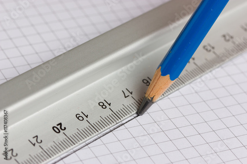 Drawing straight line