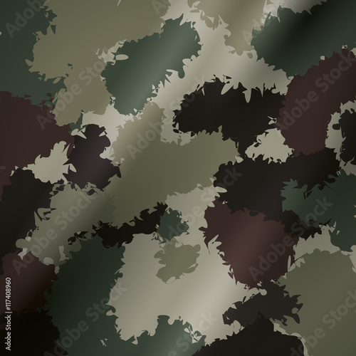 print armed forces military icon. background and colorfull illustration. Vector graphic