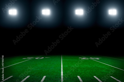 America football field background