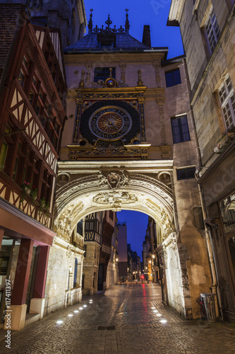 The Great Clock in Rouen