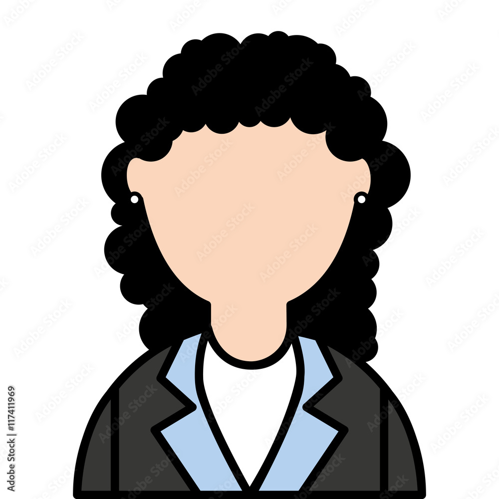 businesswoman elegant isolated icon businesswoman elegant isolated icon