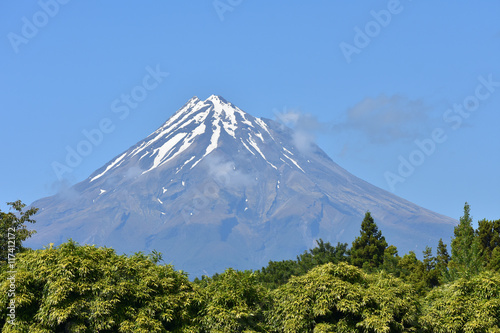 Mount Egmont in Taranaki in New Zealand.
